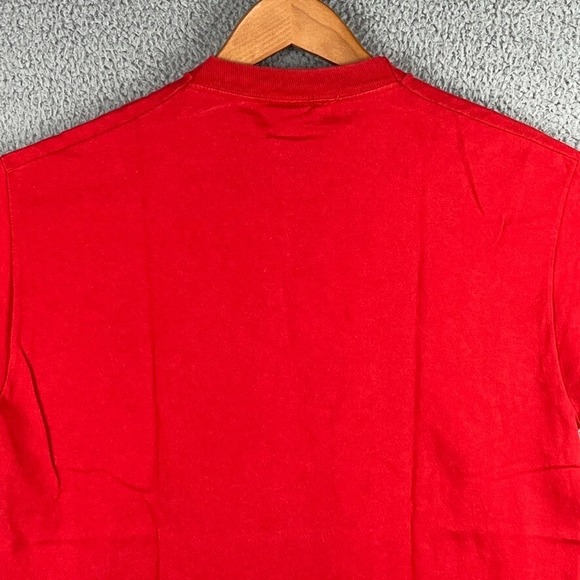 Vintage Disney Mickey Unlimited T Shirt Adult M Red Smiley Face Graphic Print - Picture 9 of 14